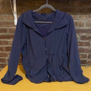 Navy athletic jacket